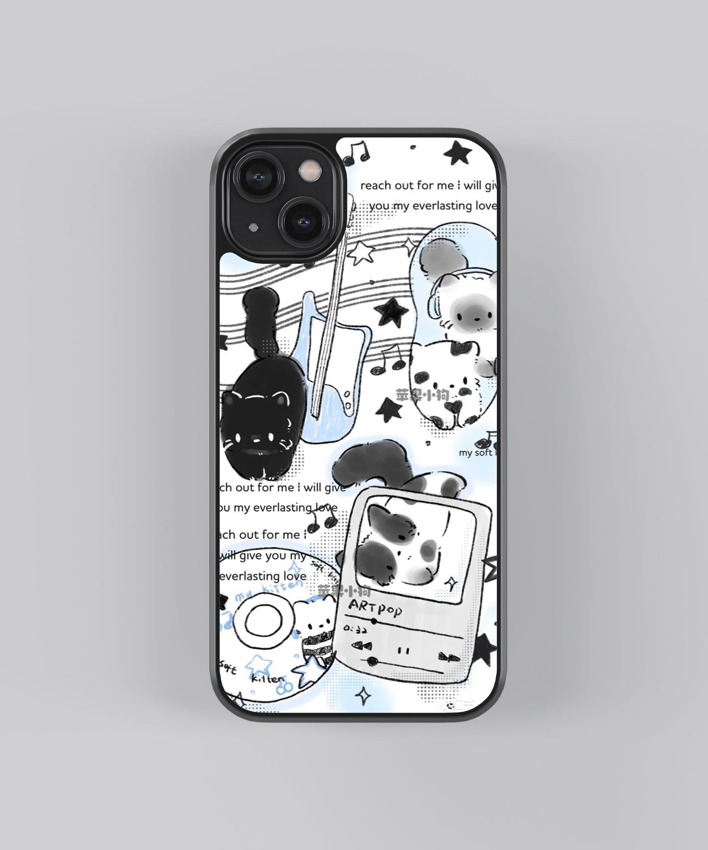 Art Pop Abstract glossy Phone Case Cover