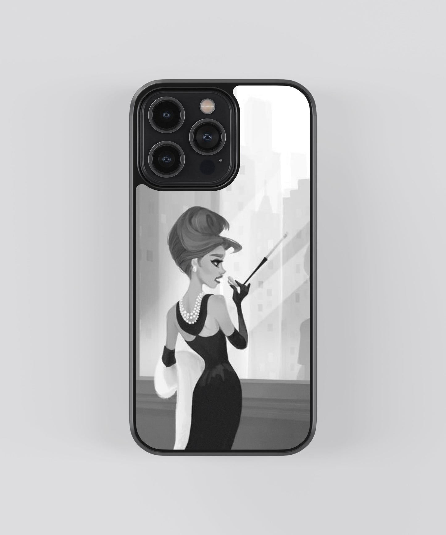 Aubrey Hepburn Breakfast at Tiffany's Pop Culture glossy Phone Case Cover