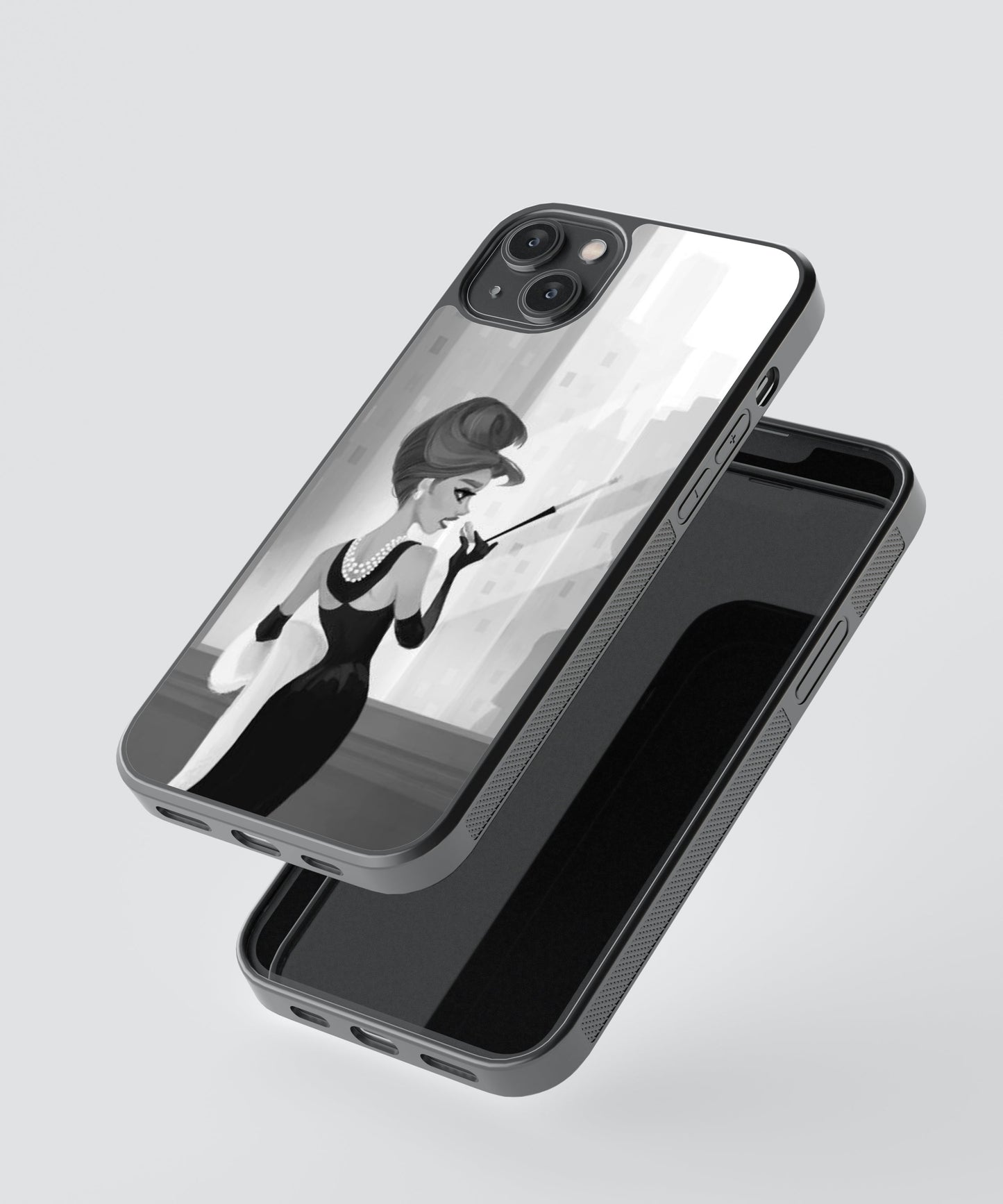 Aubrey Hepburn Breakfast at Tiffany's Pop Culture glossy Phone Case Cover