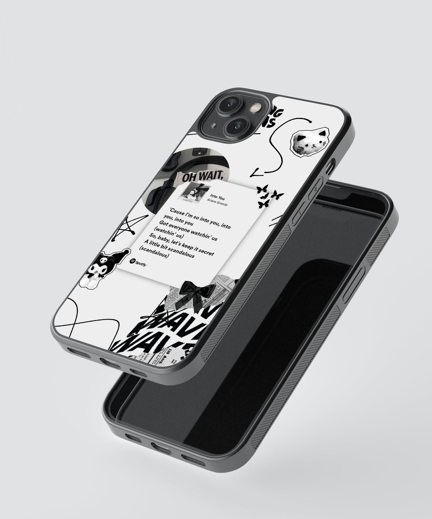 Ariana Grande Into You Spotify glossy Phone Case Cover
