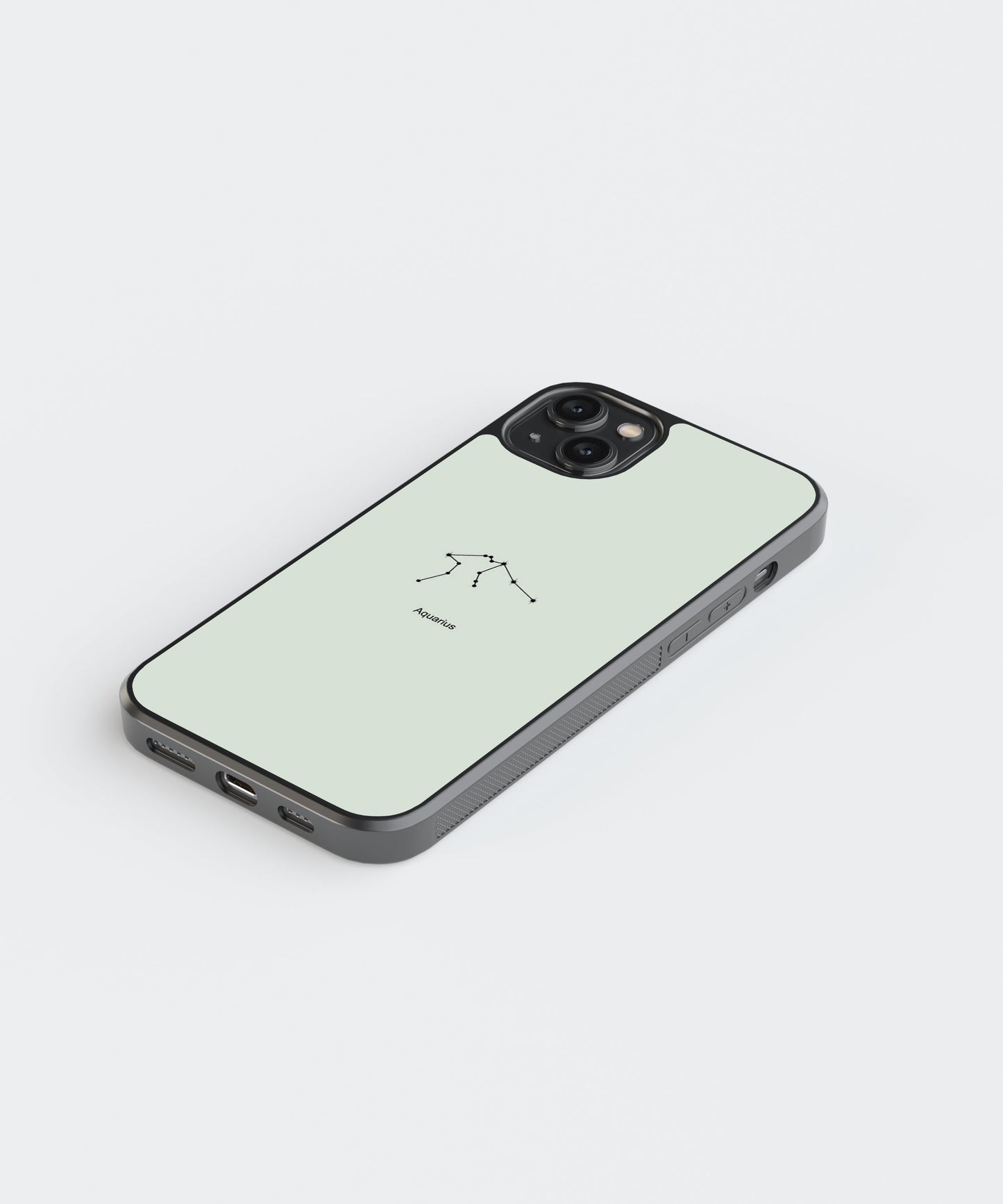 Aquarius Zodiac Sign glossy Phone Case Cover
