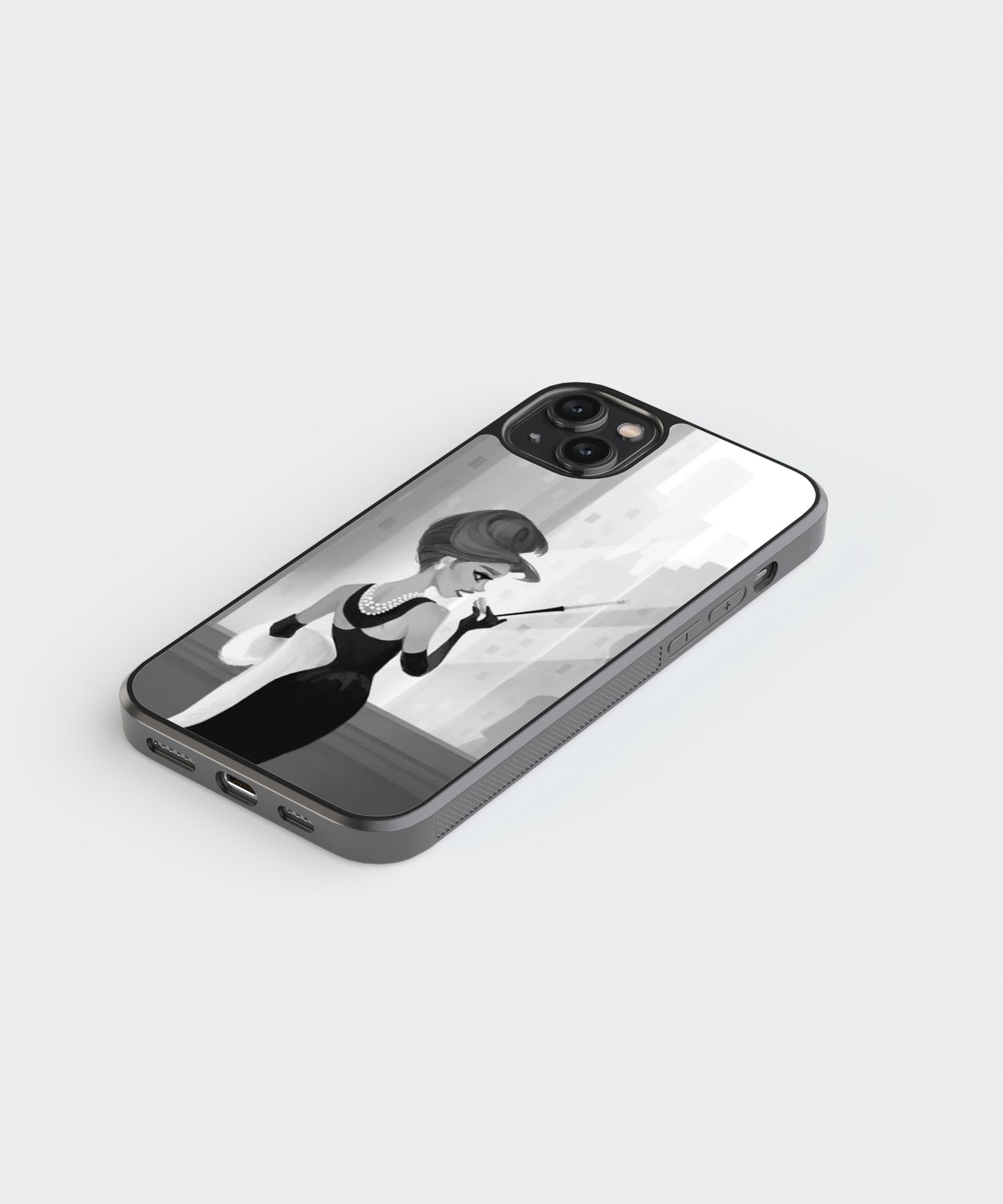 Aubrey Hepburn Breakfast at Tiffany's Pop Culture glossy Phone Case Cover
