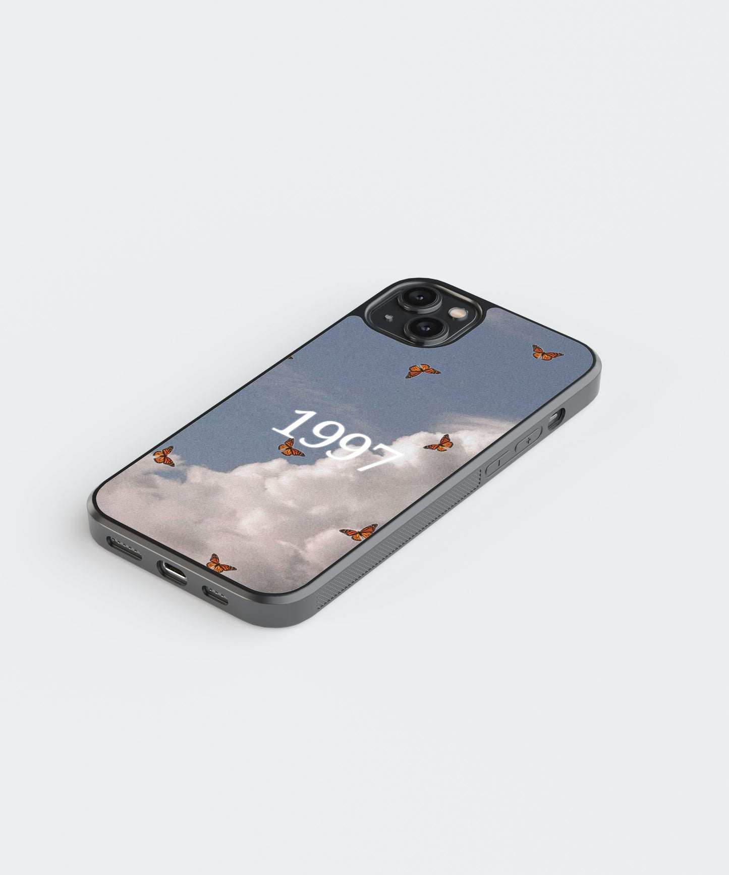 1997 Clouds Y2K glossy Phone Case Cover