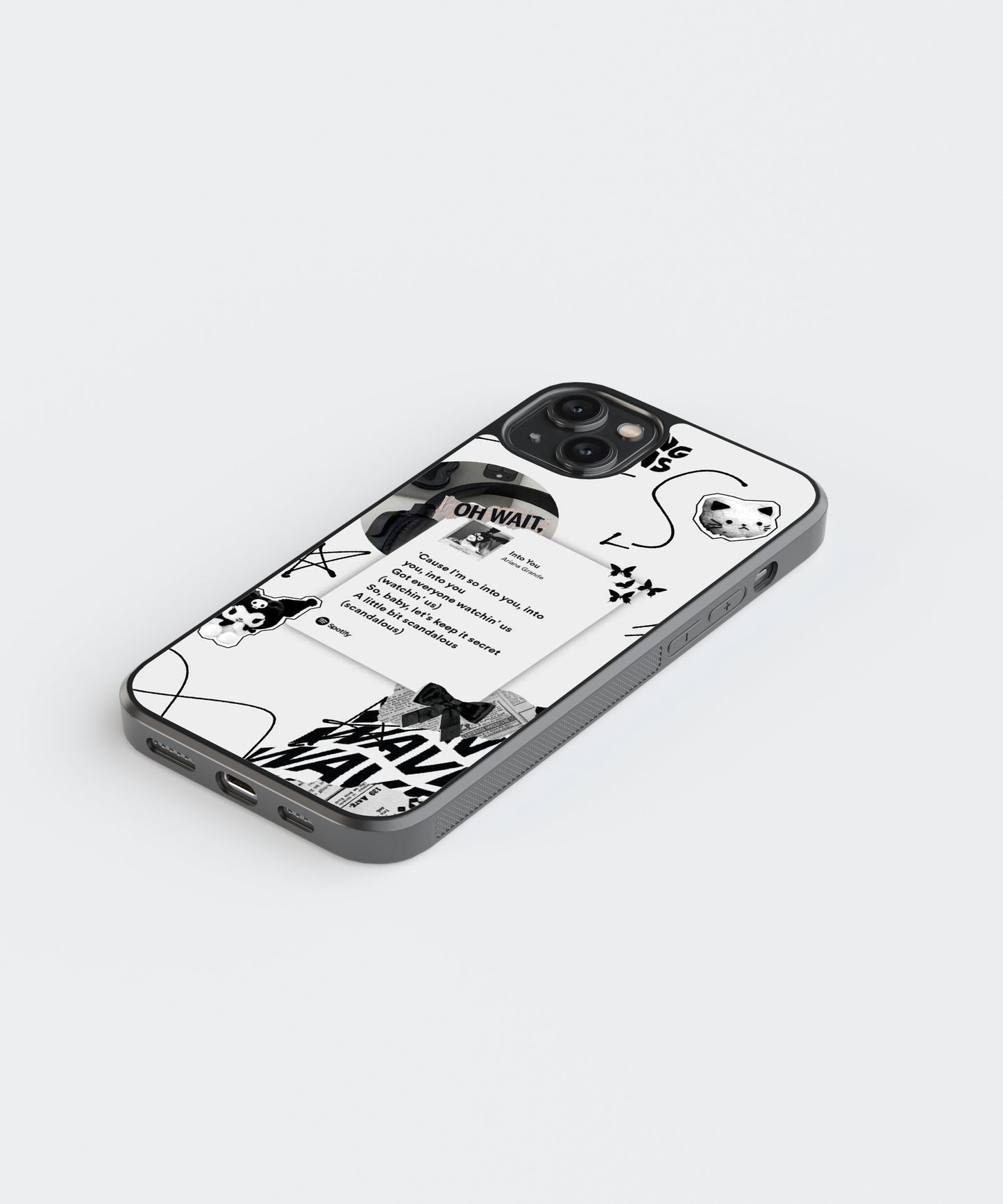 Ariana Grande Into You Spotify glossy Phone Case Cover
