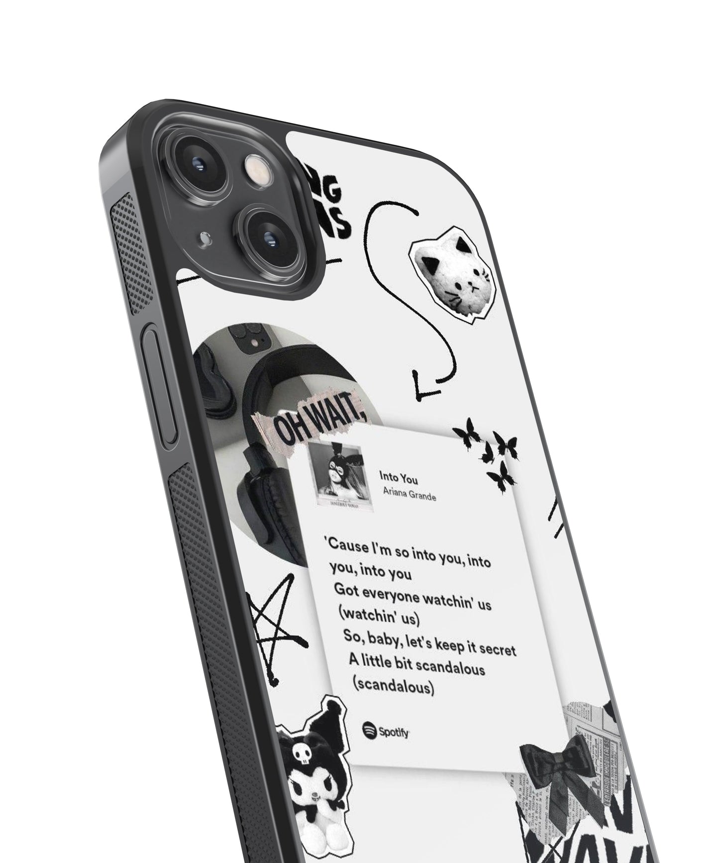 Ariana Grande Into You Spotify glossy Phone Case Cover