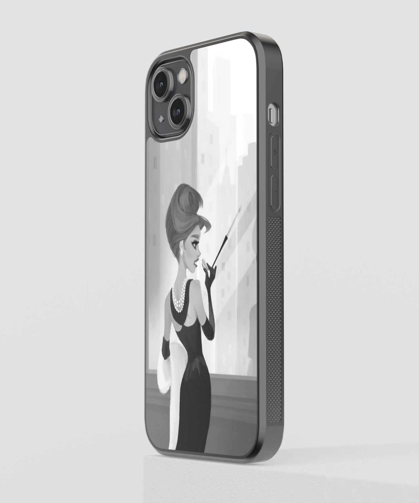 Aubrey Hepburn Breakfast at Tiffany's Pop Culture glossy Phone Case Cover