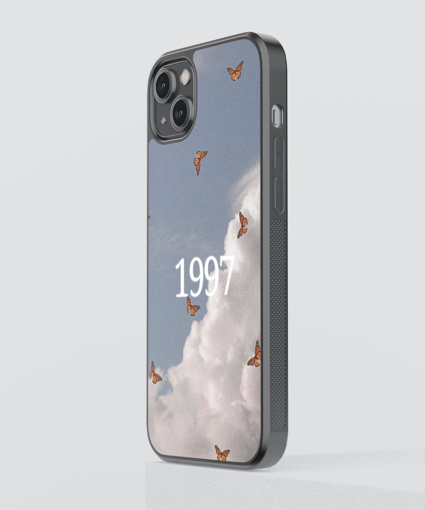 1997 Clouds Y2K glossy Phone Case Cover