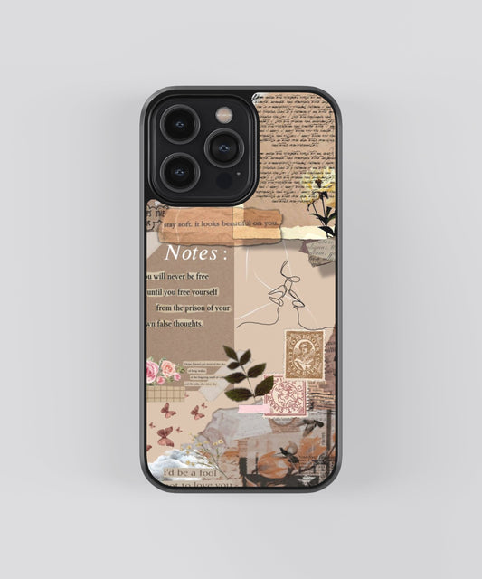 Aesthetic Affirmations Vintage glossy Phone Case Cover