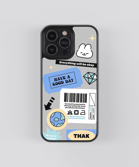 Affirmations Y2K glossy Phone Case Cover