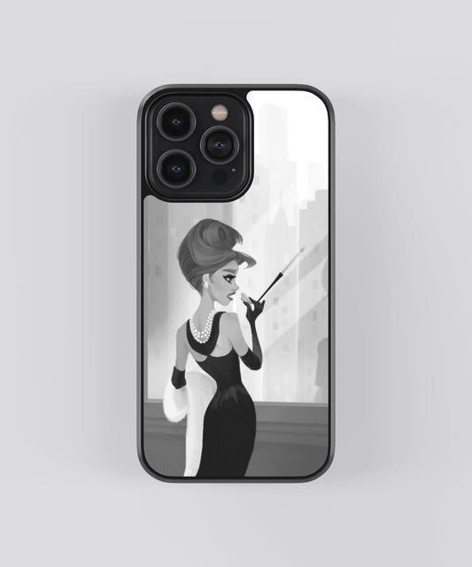 Aubrey Hepburn Breakfast at Tiffany's Pop Culture glossy Phone Case Cover