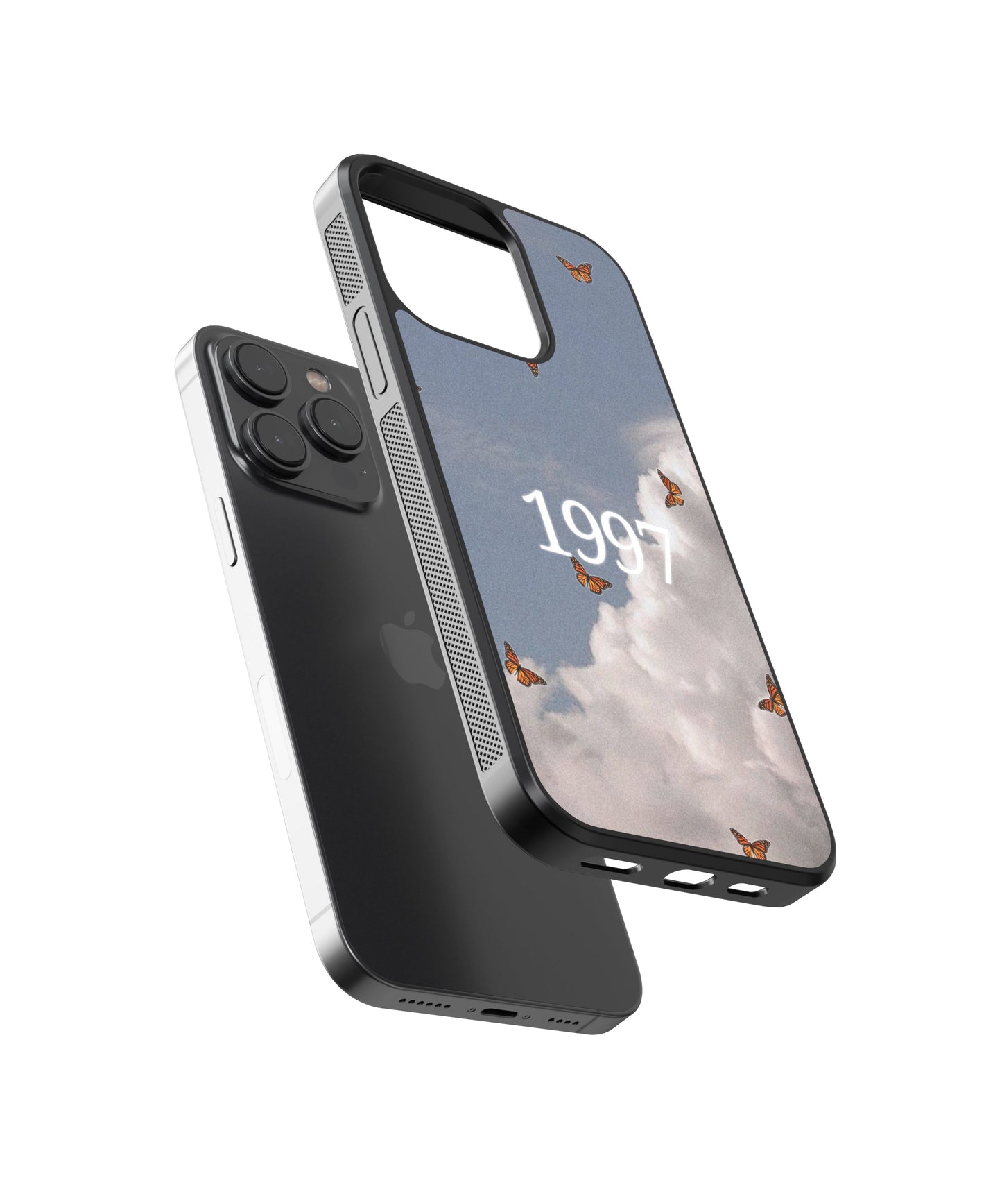 1997 Clouds Y2K glossy Phone Case Cover