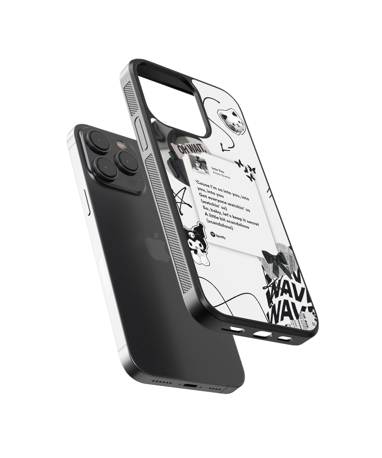 Ariana Grande Into You Spotify glossy Phone Case Cover