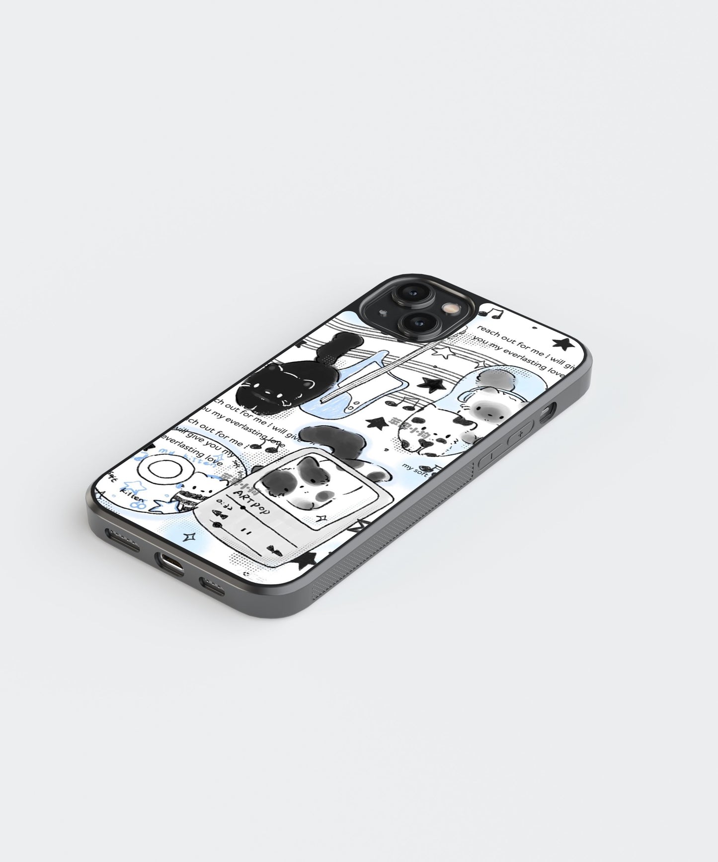 Art Pop Abstract glossy Phone Case Cover