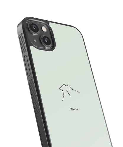 Aquarius Zodiac Sign glossy Phone Case Cover