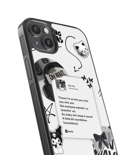 Ariana Grande Into You Spotify glossy Phone Case Cover