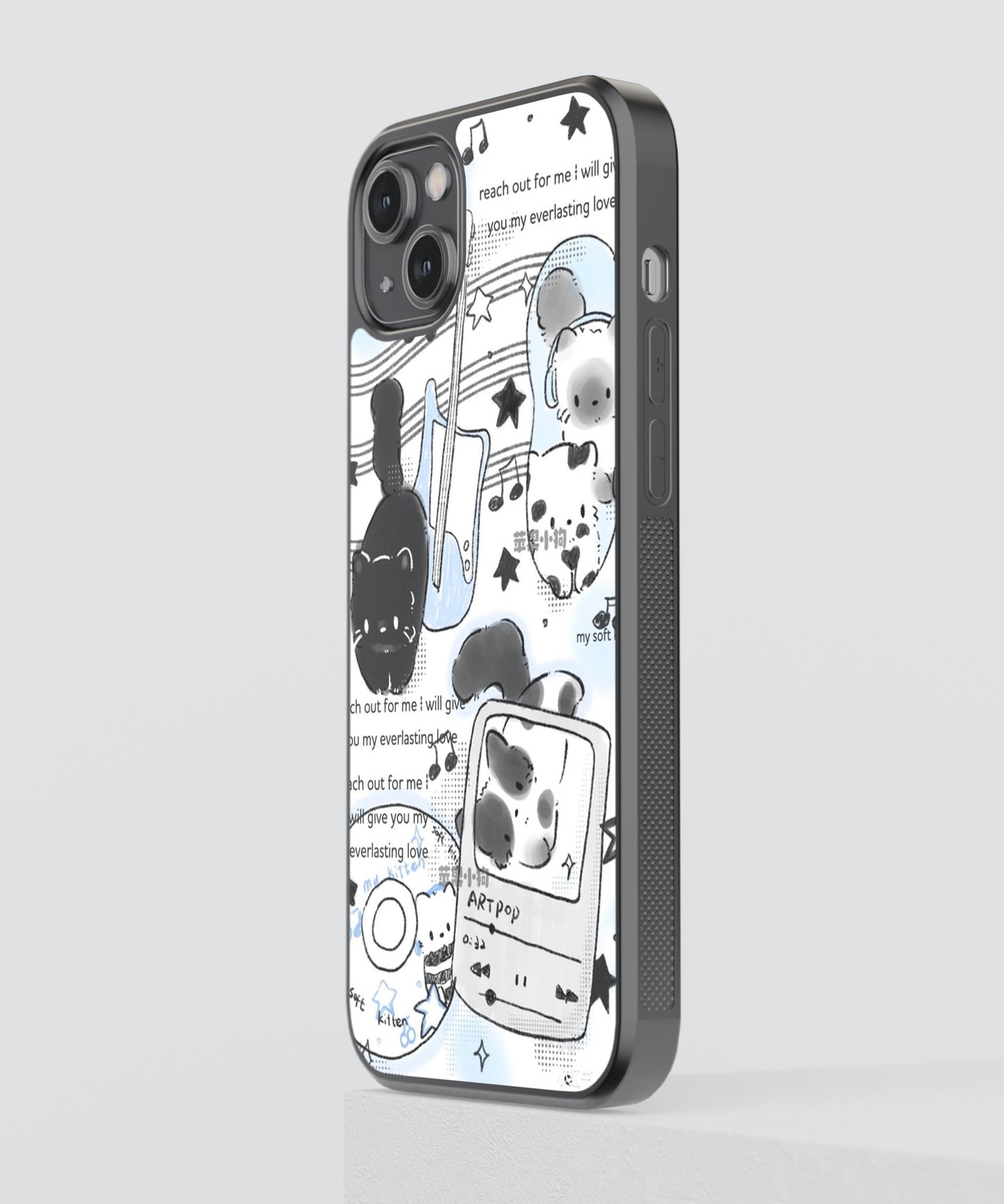 Art Pop Abstract glossy Phone Case Cover