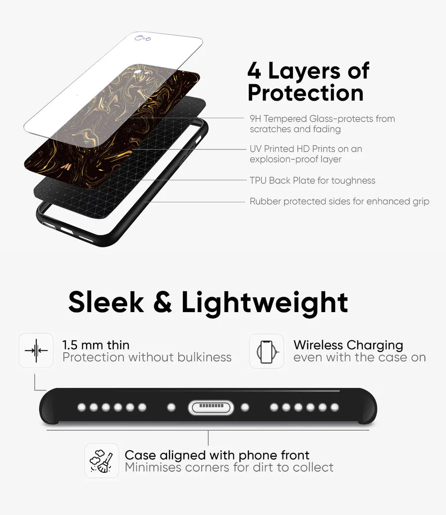 1997 Clouds Y2K glossy Phone Case Cover